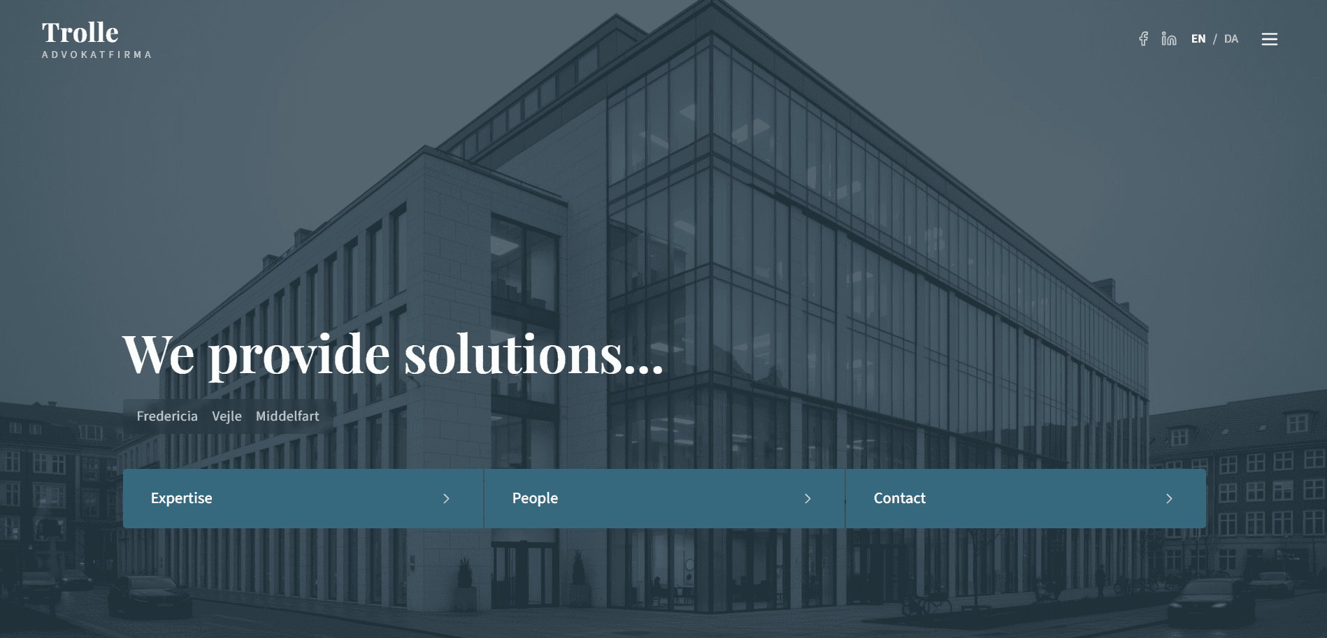 Trolle Law Firm Web Design - Image 1